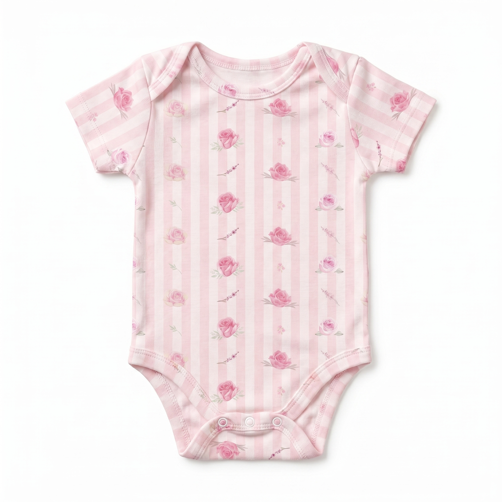 Bodysuit in Rosy
