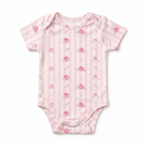 Bodysuit in Rosy