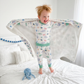 Pajama Set in Sea Animals