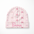 Personalized Beanie in Rosy