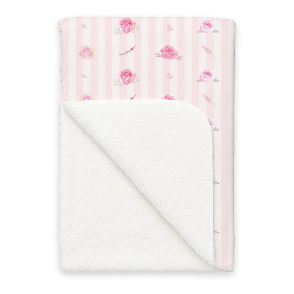 Personalized Blanket in Rosy